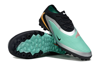 Nike Phantom 6 Low Elite TF Football Shoes - Teal/Black/Rose
