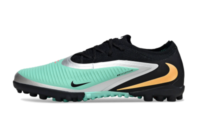Nike Phantom 6 Low Elite TF Football Shoes - Teal/Black/Rose