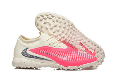 Nike Phantom 6 Low Elite TF Football Shoes - Pink/Soft Cream/Fierce Pink