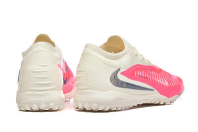 Nike Phantom 6 Low Elite TF Football Shoes - Pink/Soft Cream/Fierce Pink