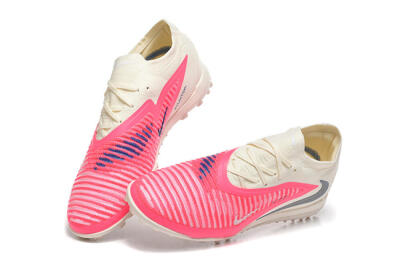 Nike Phantom 6 Low Elite TF Football Shoes - Pink/Soft Cream/Fierce Pink