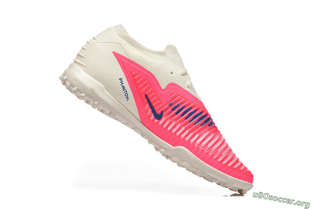 Nike Phantom 6 Low Elite TF Football Shoes - Pink/Soft Cream/Fierce Pink 7
