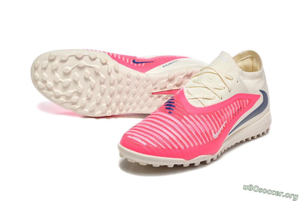 Nike Phantom 6 Low Elite TF Football Shoes - Pink/Soft Cream/Fierce Pink 0