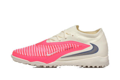 Nike Phantom 6 Low Elite TF Football Shoes - Pink/Soft Cream/Fierce Pink