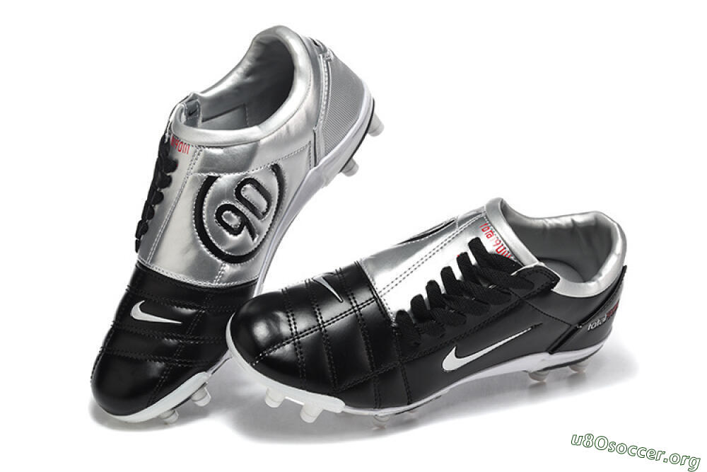 Nike Total 90 III FG Football Boots - Black/Silver/White 5