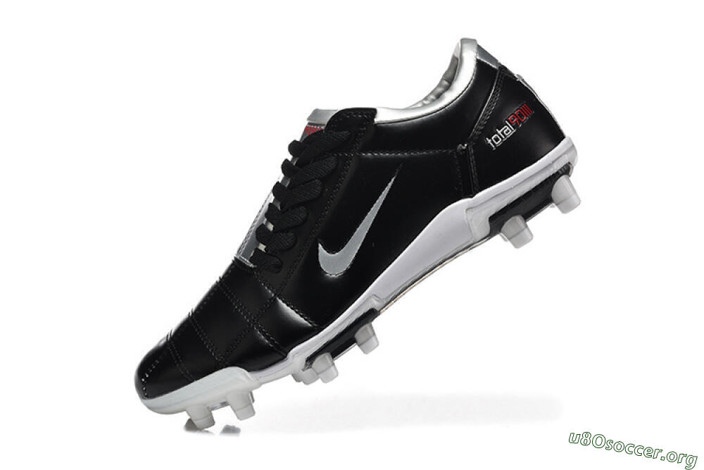 Nike Total 90 III FG Football Boots - Black/Silver/White 7