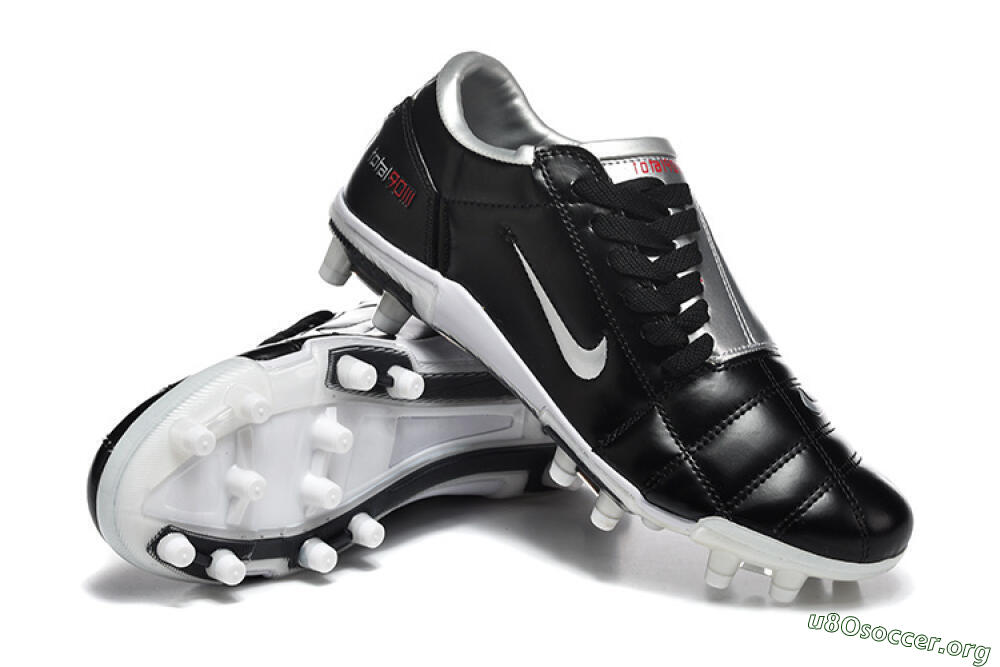 Nike Total 90 III FG Football Boots - Black/Silver/White 0