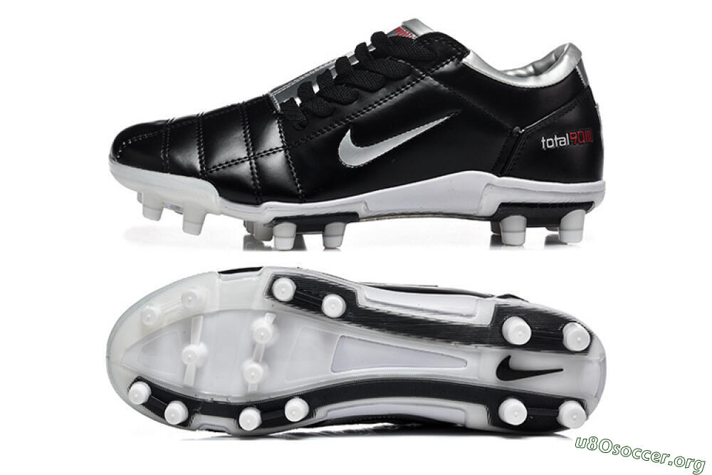 Nike Total 90 III FG Football Boots - Black/Silver/White 1