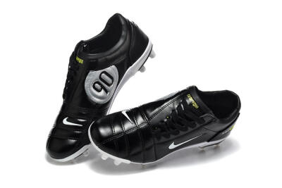 Nike Total 90 III FG Football Boots - Black/Electric Yellow/White
