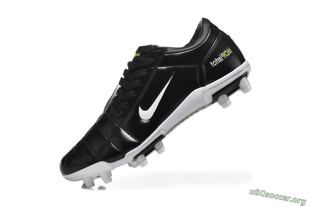 Nike Total 90 III FG Football Boots - Black/Electric Yellow/White 8