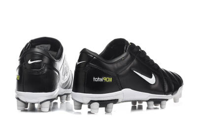 Nike Total 90 III FG Football Boots - Black/Electric Yellow/White