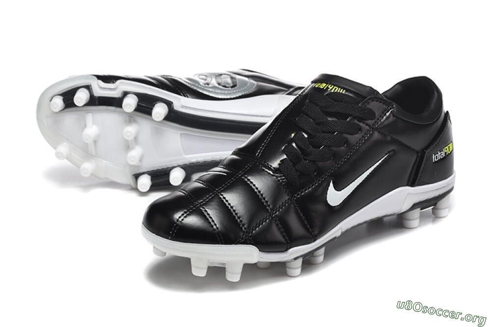 Nike Total 90 III FG Football Boots - Black/Electric Yellow/White 0