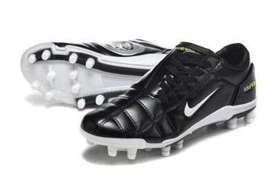 Nike Total 90 III FG Football Boots - Black/Electric Yellow/White
