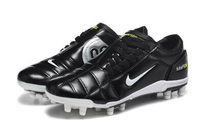 Nike Total 90 III FG Football Boots - Black/Electric Yellow/White