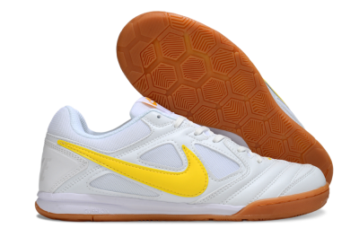 Supreme x Nike SB Gato IC Football Shoes - White/Solar Yellow/Copper Brown