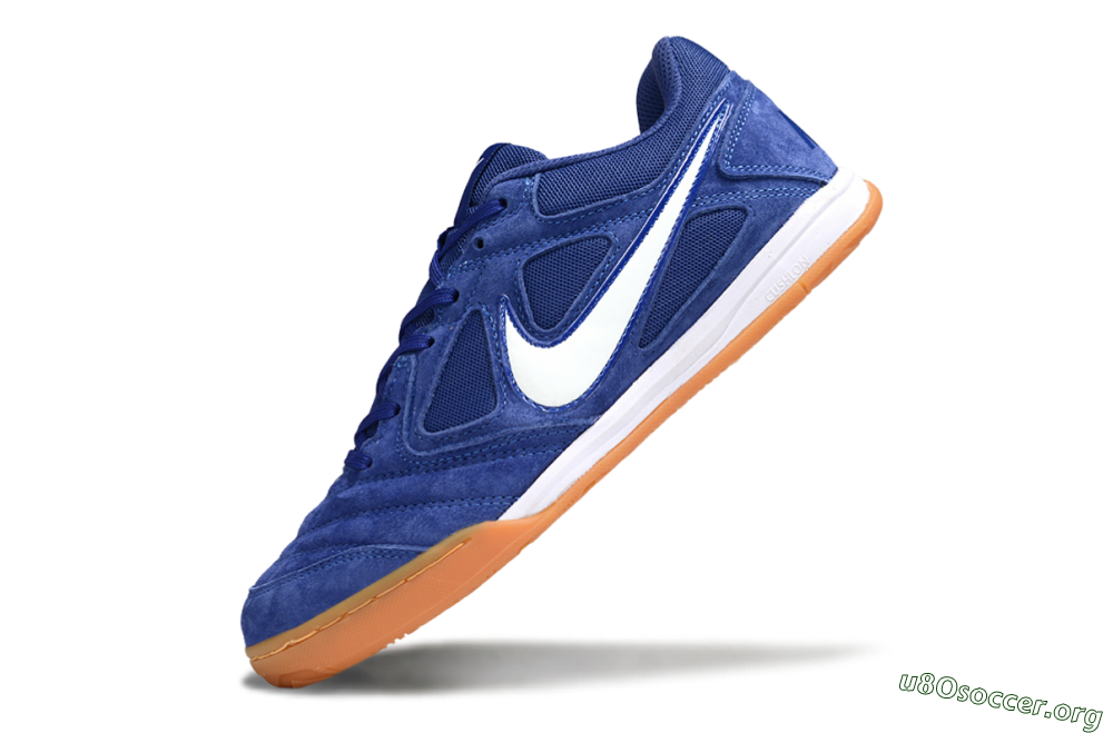 Supreme x Nike SB Gato IC Football Shoes - Blue/Royal Blue/Orange Peel 5