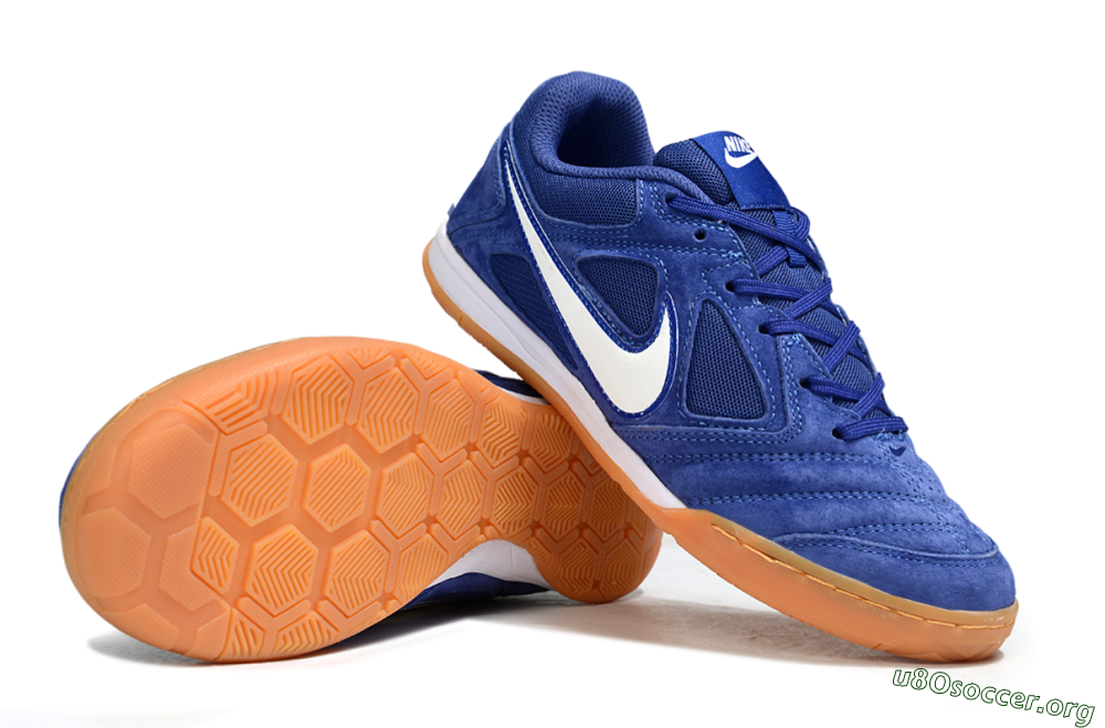 Supreme x Nike SB Gato IC Football Shoes - Blue/Royal Blue/Orange Peel 1