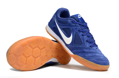 Supreme x Nike SB Gato IC Football Shoes - Blue/Royal Blue/Orange Peel