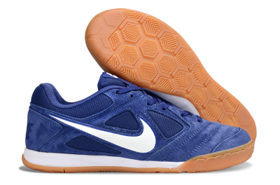 Supreme x Nike SB Gato IC Football Shoes - Blue/Royal Blue/Orange Peel