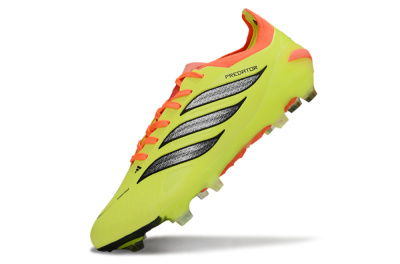 Adidas Predator 26 Elite FG Football Boots - Yellow/Fluorescent Yellow/Neon Orange