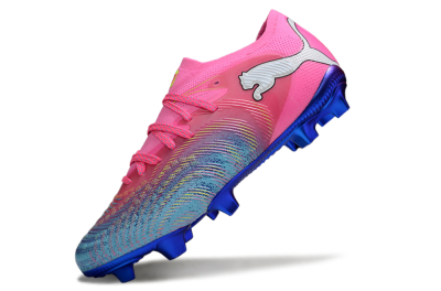 Puma Future 8 Ultimate FG Football Boots - Pink/Electric Blue/Teal