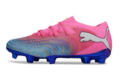 Puma Future 8 Ultimate FG Football Boots - Pink/Electric Blue/Teal