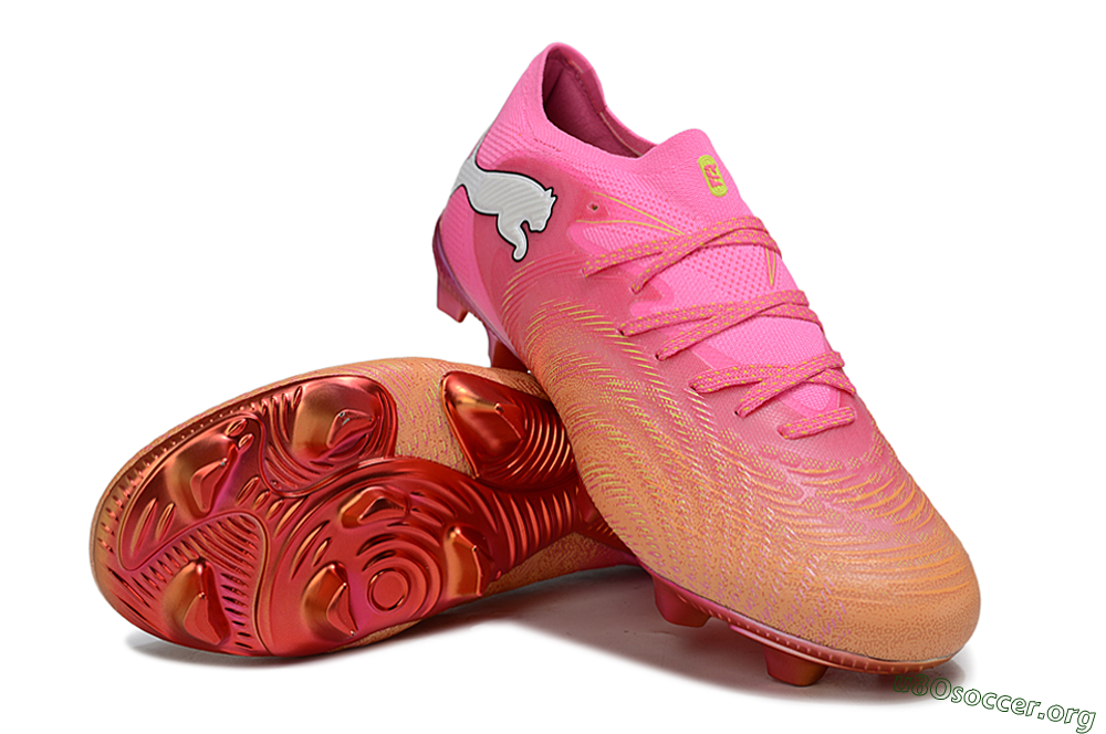 Puma Future 8 Ultimate FG Football Boots - Pink/Vivid Pink/Metallic Red 0