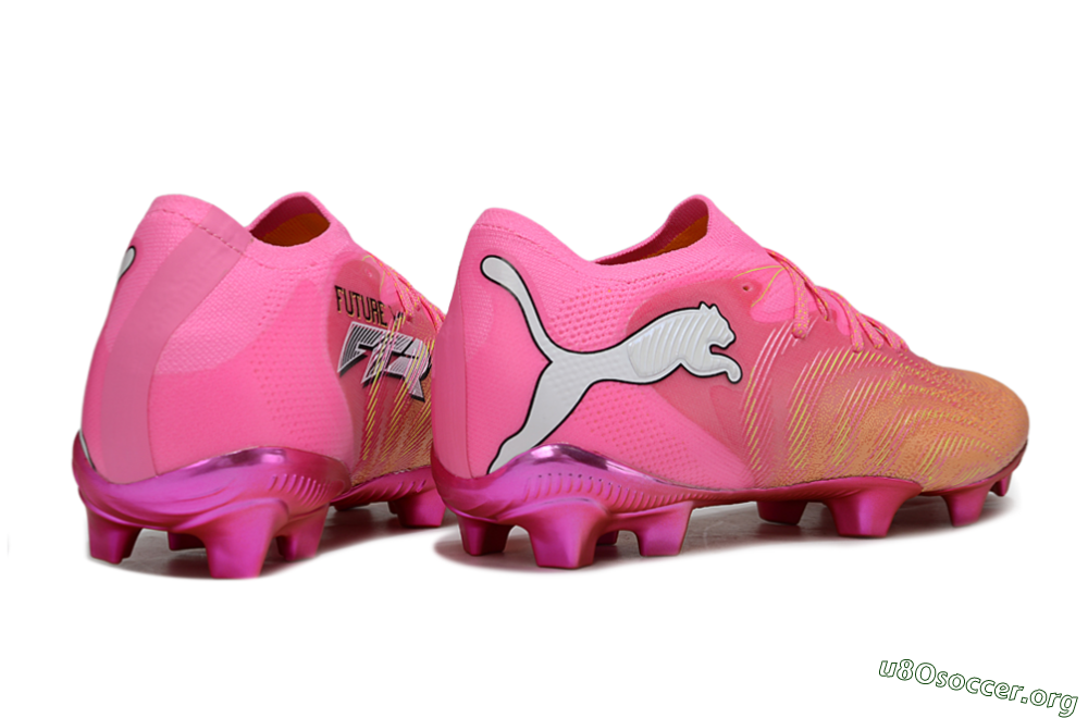 Puma Future 8 Ultimate FG Football Boots - Pink/Vivid Pink/Metallic Red 6
