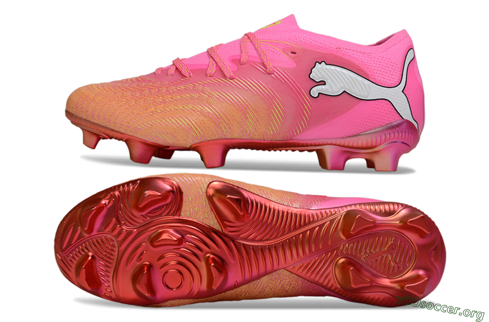 Puma Future 8 Ultimate FG Football Boots - Pink/Vivid Pink/Metallic Red 1