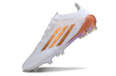 Adidas F50 Pro FG Football Boots - White/Pearl White/Flame Orange