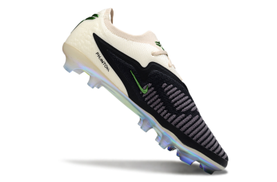 Nike Phantom 6 Low Elite FG Football Boots - Black/Electric Green/Champagne