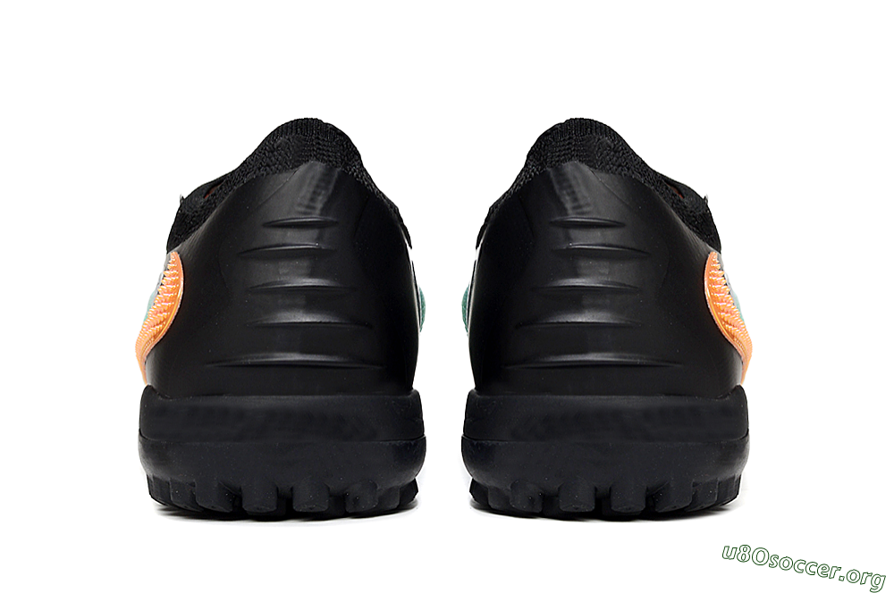 Nike Phantom 6 Low Elite TF Football Shoes - Green/Aqua Mist/Orange Blaze 5