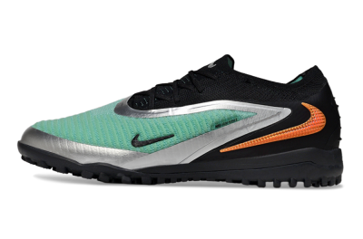Nike Phantom 6 Low Elite TF Football Shoes - Green/Aqua Mist/Orange Blaze