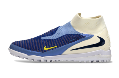Nike Phantom 6 Elite High TF Football Shoes - Blue/Light Blue/Navy Blue