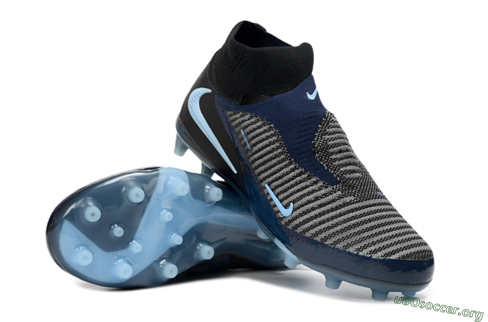 Nike Phantom 6 Elite High AG Football Boots - Navy/Midnight Blue/Icy Blue 0