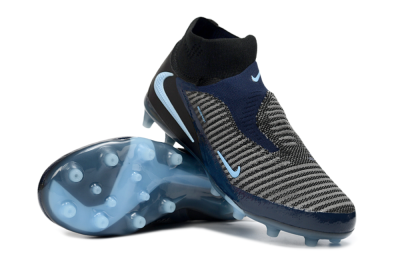 Nike Phantom 6 Elite High AG Football Boots - Navy/Midnight Blue/Icy Blue