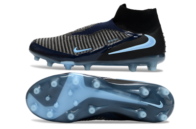 Nike Phantom 6 Elite High AG Football Boots - Navy/Midnight Blue/Icy Blue
