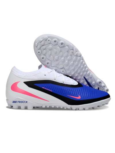 Nike Phantom 6 Low Elite TF Football Shoes - Blue/Electric Blue/Neon Pink