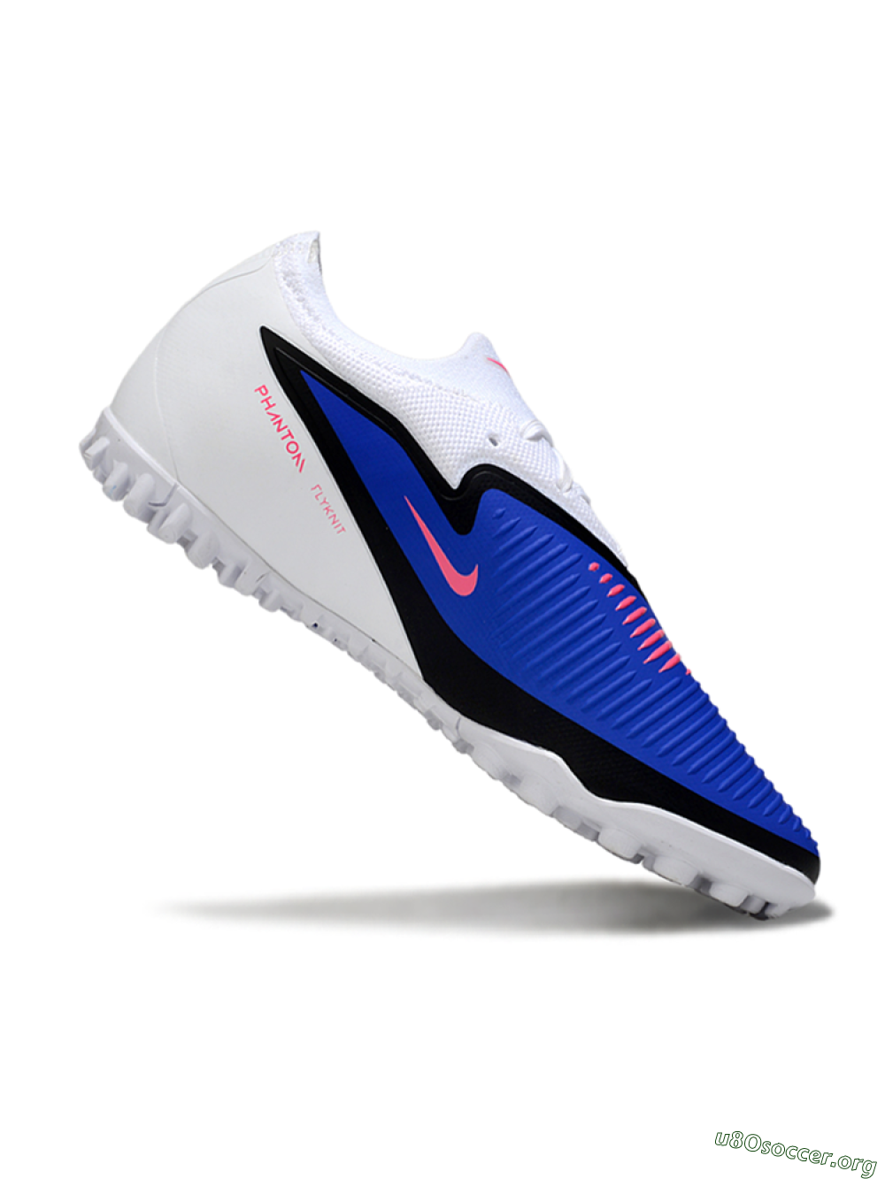 Nike Phantom 6 Low Elite TF Football Shoes - Blue/Electric Blue/Neon Pink 4