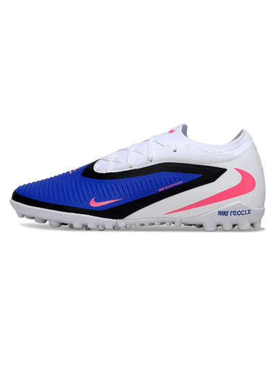 Nike Phantom 6 Low Elite TF Football Shoes - Blue/Electric Blue/Neon Pink