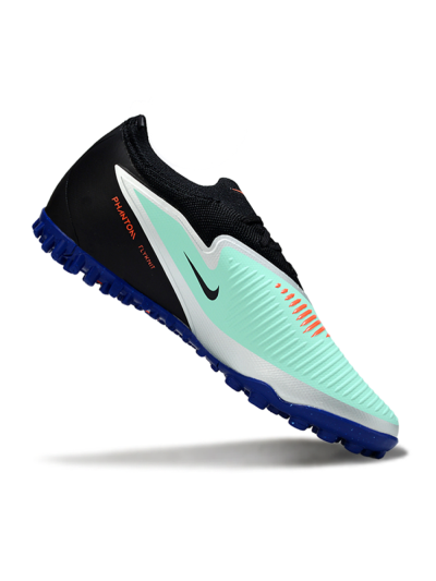 Nike Phantom 6 Low Elite TF Football Shoes - Aqua/Coral Blue/Slate Black