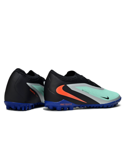 Nike Phantom 6 Low Elite TF Football Shoes - Aqua/Coral Blue/Slate Black