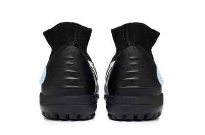 Nike Phantom 6 Elite TF Football Shoes - Black/Navy Blue/Sky Blue