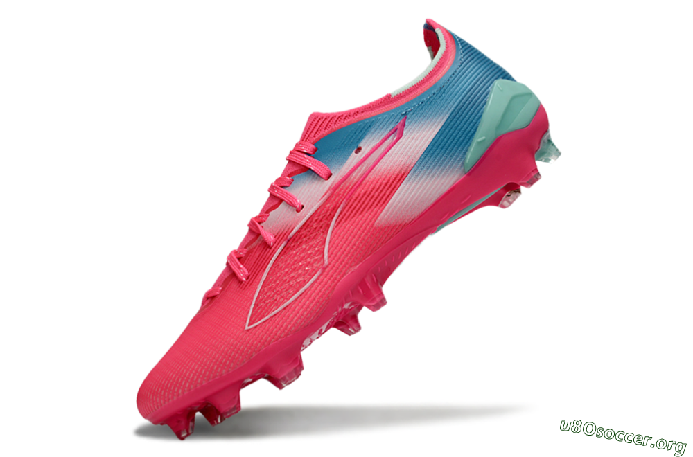 Puma Ultra Ultimate FG Football Boots - Pink/Aqua Splash/Coral Burst 5