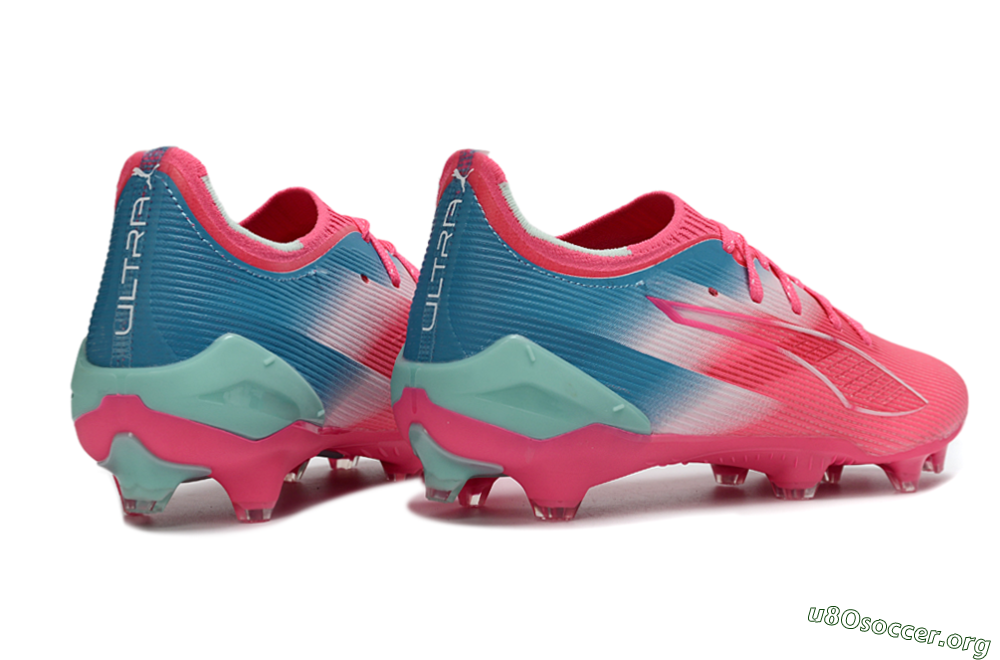 Puma Ultra Ultimate FG Football Boots - Pink/Aqua Splash/Coral Burst 6