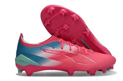 Puma Ultra Ultimate FG Football Boots - Pink/Aqua Splash/Coral Burst