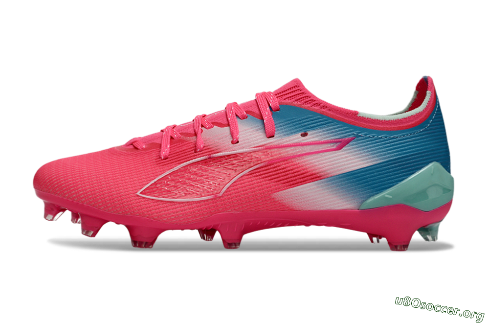 Puma Ultra Ultimate FG Football Boots - Pink/Aqua Splash/Coral Burst 3