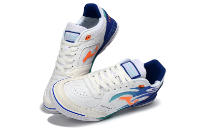 Joma Top Flex IC Football Shoes - Blue/Ocean Blue/Splashing Coral