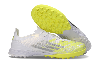 Adidas F50 Pro TF Football Shoes - Yellow/Luminous Yellow/White