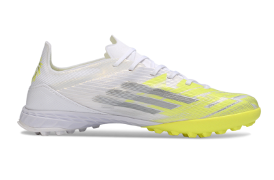 Adidas F50 Pro TF Football Shoes - Yellow/Luminous Yellow/White